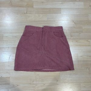 Rusty pink skirt